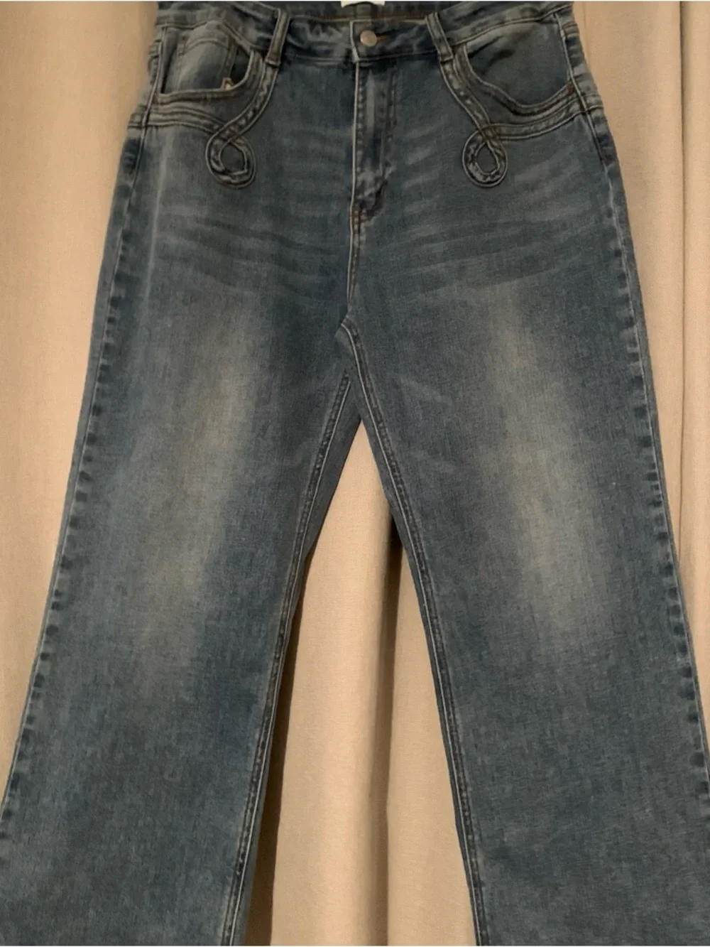 BLUE ARTEMIS High Rise Straight leg jeans 12P